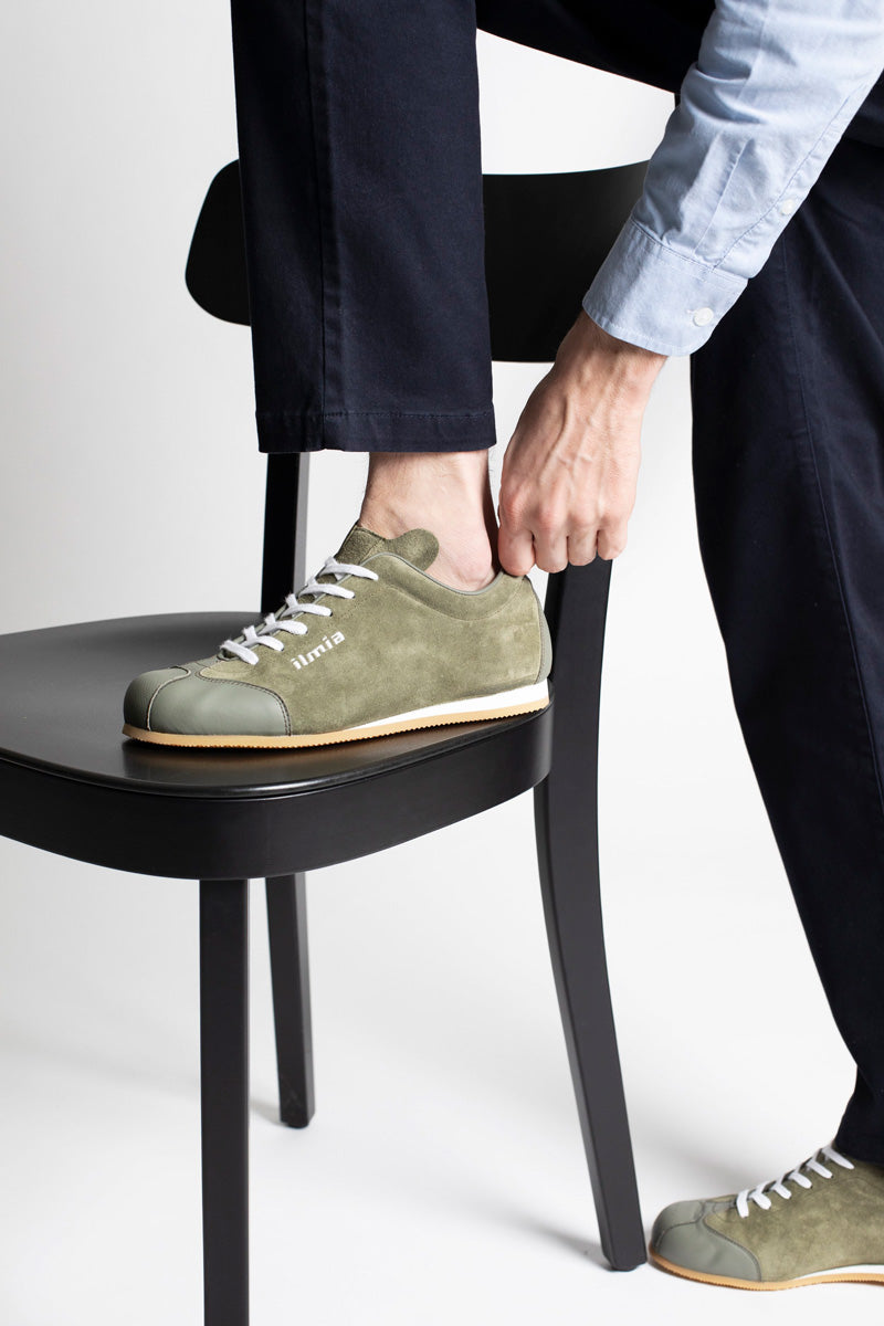 Herren Sneaker Vintage Olive
