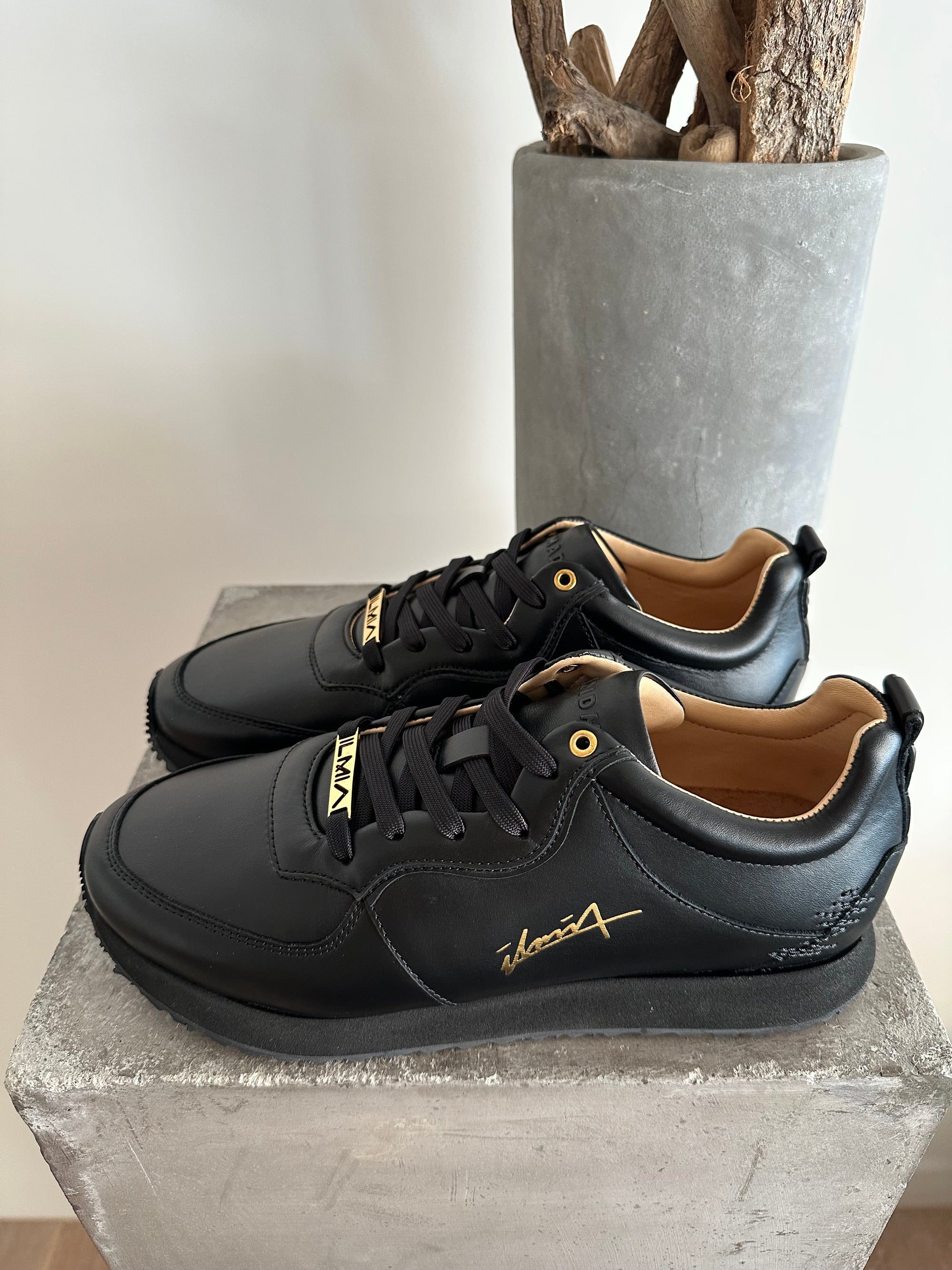 Damen Sneaker Brione Black/Gold
