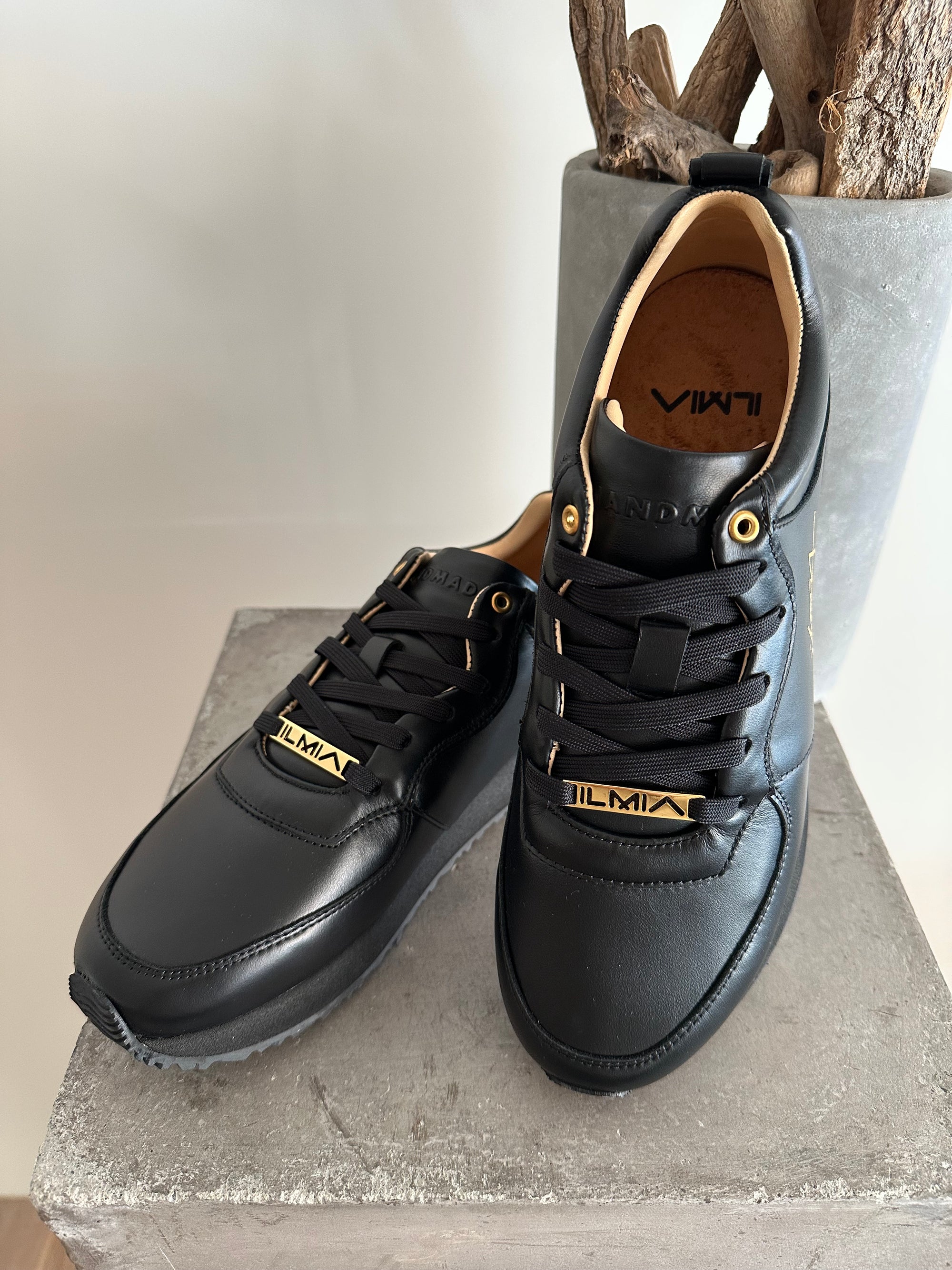 Damen Sneaker Brione Black/Gold