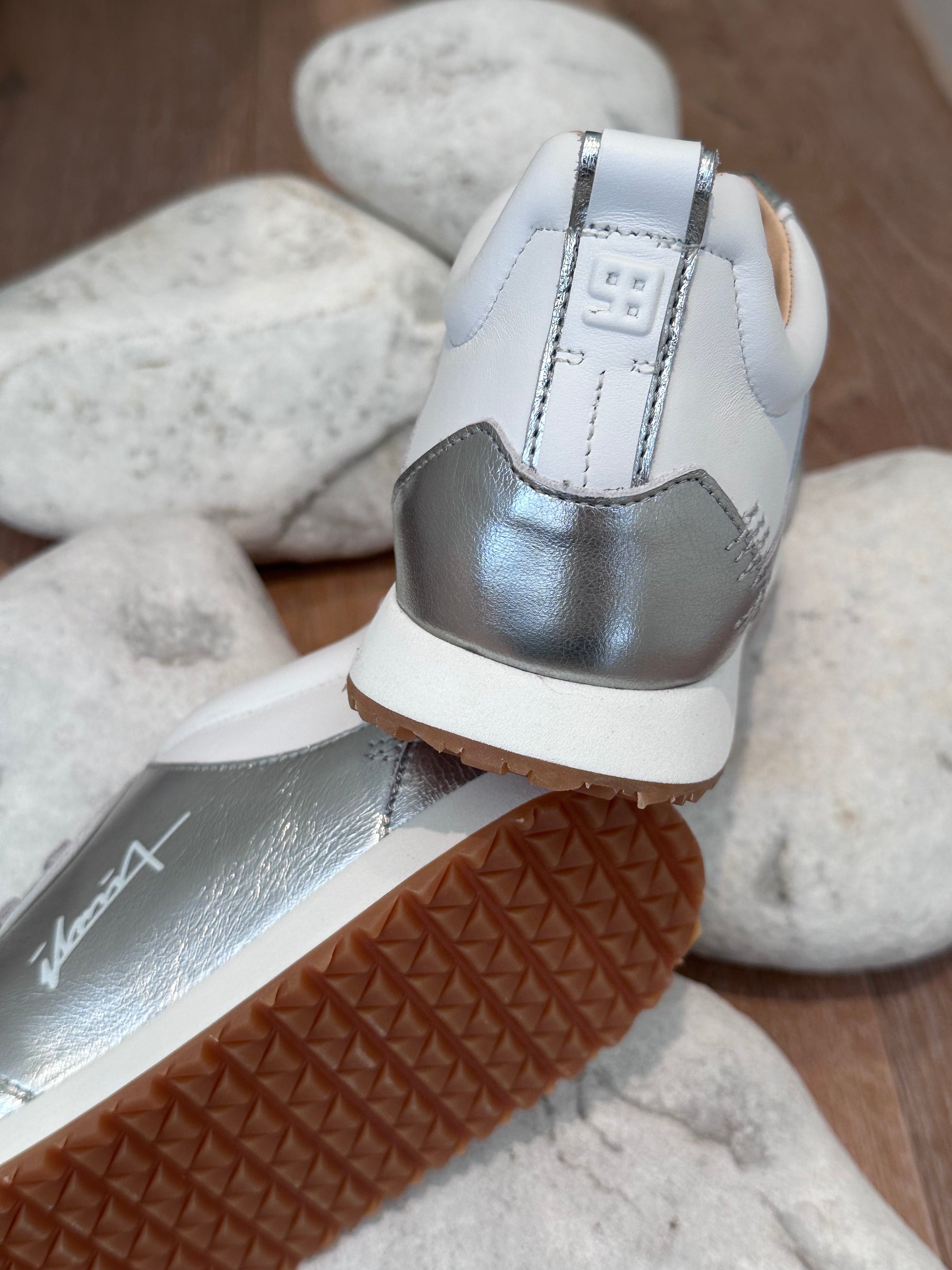 Women's Sneakers Brione White/Gold