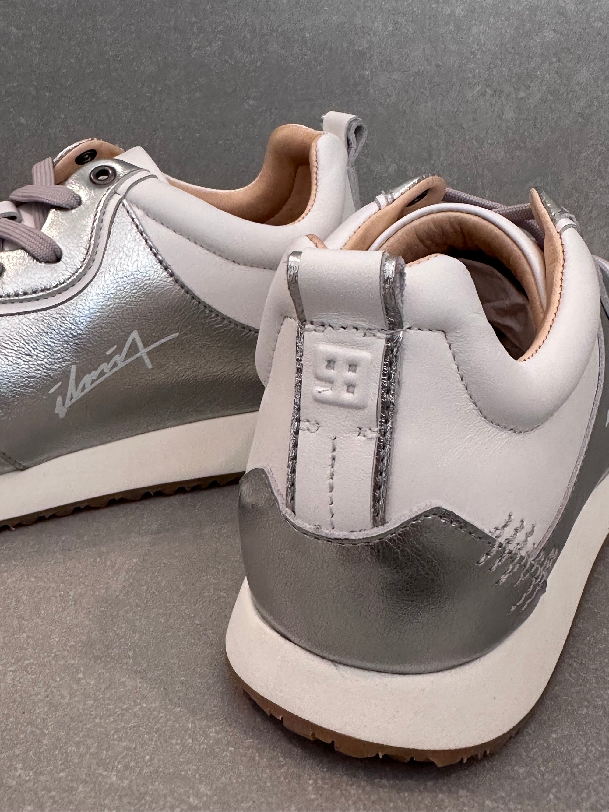 Women's Sneakers Brione White/Gold