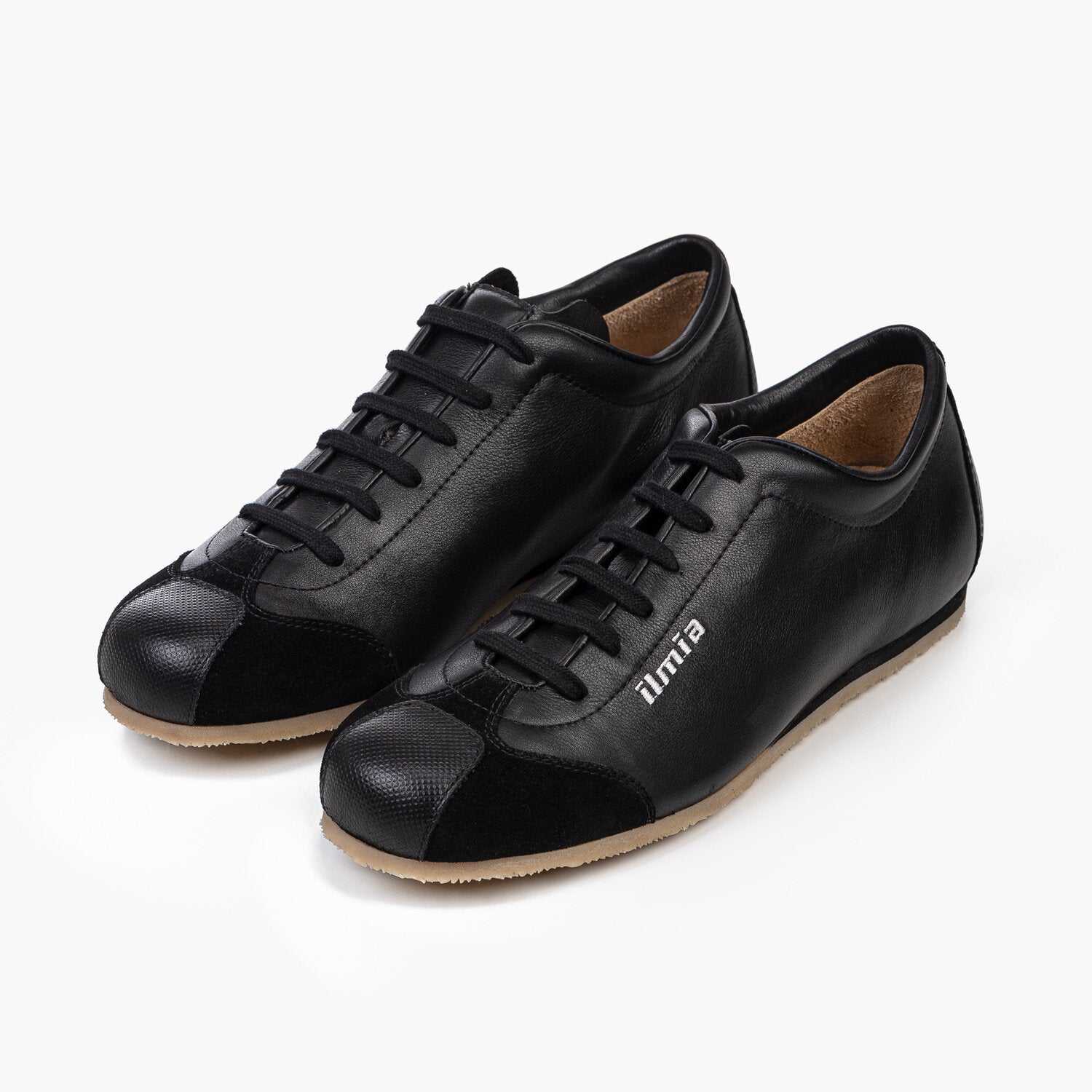 Herren Sneaker Vintage Schwarz